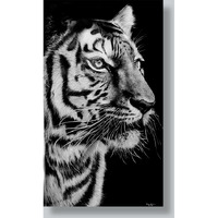The Tiger Painting by Ashish kumar  ArtozOn - 30 in x 50 in