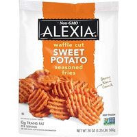Alexia Foods Waffle Cut Seasoned Salt Sweet Potato, 20 Ounce (Pack of 5)