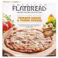 AMERICAN FLATBREAD PIZZA TOMATO SAUCE & THREE CHEESE 9.1 OZ (Pack of 6)