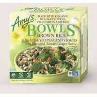 Amy's Black Eye Pea & Vegetable Bowl Organic, 9-Ounce Boxes (Pack of 12)