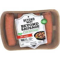 Beyond Meat Hot Italian Plant-based Sausage, 14 oz (4 Pack, 16 Links Total)