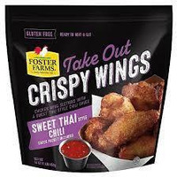 Foster Farms Crispy Wings, Sweet Thai Chili, 16oz. (pack Of 6)