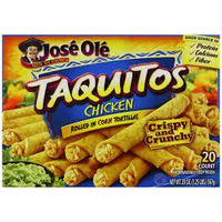 JOSE OLE FROZEN CHICKEN TAQUITO FILLED 20 OZ (pack Of 6)