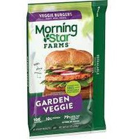 Morningstar Farms Garden Veggie Burgers, 9.5 Ounce -- 8 per case.