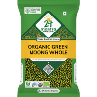 24 Mantara 24 Mantra Organic Green Moong Dal - 4 Lb,, ()