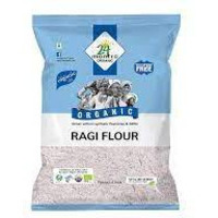 24 Mantra Organic Ragi Flour (Finger Millet Flour) - 4 lbs, Gray