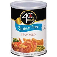 4C, Crumbs, Gluten Free, 12oz Container (Pack of 3) (Choose Style) (Seasoned)