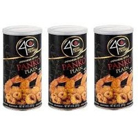 4C Panko Plain Bread Crumbs 8 oz. (Pack of 3)