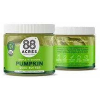 88 Acres, Organic Pumpkin Seed Butter, Nut-Free, Non-GMO, Dairy-Free, Keto-Friendly, 14 Ounce, 2 Pack