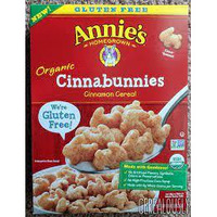 ANNIE's HOMEGROWN, Organic Cereal,Cinnabunnies, Pack of 10, Size 10 OZ - No Artificial Ingredients GMO Free 95%+ Organic