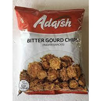 Indian Snacks - Adarsh Bitter Gourd Chips - 170 Grams
