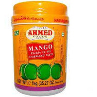 AHMED Mango Pickle In Oil Hyderabadi Taste 1kg