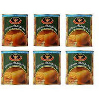 Deep Alphonso Mango Pulp - 850 Grams / 30 Oz. (Pack of 6)