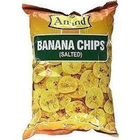 Anand Banana Chips (Salted), Pack of 6 x 14 oz (LARGE) pouches