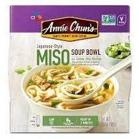 Annie Chun's Miso Soup Noodle Bowl, Non-GMO, Vegan, 5.9-oz (Pack of 6)