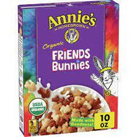 Annie's Organic Friends Bunnies Breakfast Cereal, 10 oz