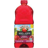 Apple & Eve, Juice Cranberry Pomegranate 100 Percentage, 64 Fl Oz