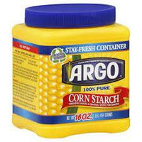 Argo 100% Pure Corn Starch, 16 Oz, Pack of 8