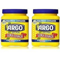 Argo 100% Pure Corn Starch, 16 Oz, Pack of 2 (Premium pack)