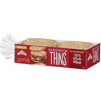 Arnold's Select Sandwich Thins - Honey Wheat, 8 ct. bag (Pack of 4)