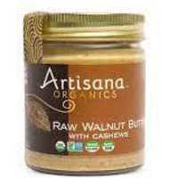 Artisana Organics Raw Walnut Butter with Cashews, 8 oz (2 Pack)