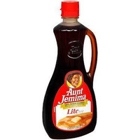 Aunt Jemima Syrup, Lite, 24 Ounce (Pack of 12)