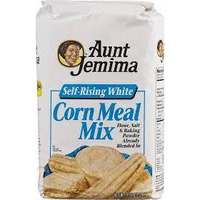 Aunt Jemima Self Rising White Corn Meal Mix - 907g
