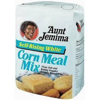 Aunt Jemima Self-Rising White Corn Meal, 2 Pound (Pack of 12)
