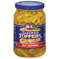 B&G Hot Peppers Sandwich Toppers 16 oz