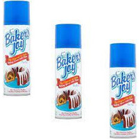 Baker's Joy The Original No-Stick Baking Spray with Flour, 5 oz (Pack of 3)