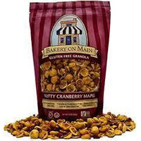 Bakery on Main Gourmet Naturals Gluten Free Nutty Cranberry Maple Granola, 12 oz, (Pack of 6)
