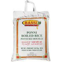 Bansi, Ponni Bolied Rice, 20 Pound(LB)