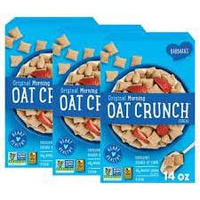 Barbara's Bakery, Morning Oat Crunch Cereal, Original, 14 oz (397 g) - 3PC