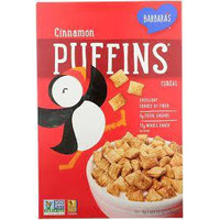Barbara's Bakery Puffins Cereal, Cinnamon, 10-Ounce (Pack of 24)