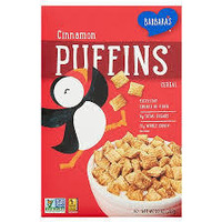 Barbara's Bakery Puffins Cereal Cinnamon -- 10 oz - 2 pc