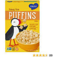 Puffins Honey Rice (12 Boxes) 10 Ounces