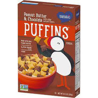 Barbaras Bakery Peanut Butter Puffins Cereal, 2 pk