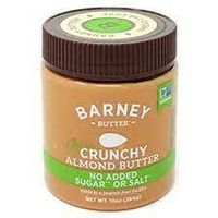 Barney Butter Almond Butter, Crunchy, 10 Ounce (Pack of 3)