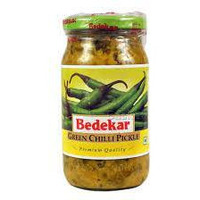 Bedekar's Green Chili Pickle - 400g