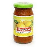 Pack of 2 - Bedekar Lime Chili Pickle (400 Grams Each)