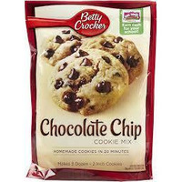 Betty Crocker Chocolate Chip Cookie Mix 17.5 oz (Pack of 3)