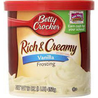 Betty Crocker Rich & Creamy Vanilla Frosting 16 oz