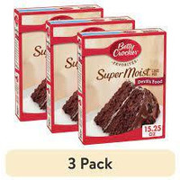 Betty Crocker Super Moist Devil's Food Cake Mix 15.25 Oz. (3 Pack)