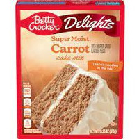 Betty Crocker Super Moist Carrot Cake Mix (Pack of 16)