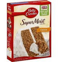 Betty Crocker Super Moist Carrot Cake Mix 15.25 Ounce (Pack of 3)