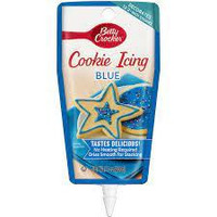 Betty Crocker Decorating Cookie Icing, White, 7 Ounce Pouch (Pack of 3) (Blue) by Betty Crocker