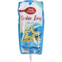 Betty Crocker Decorating Cookie Icing, Blue, 7 Ounce Pouch (Pack of 6)