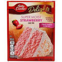 Betty Crocker, Supermoist Cake Mix, Red Velvet, 15.25oz Box (Pack of 6)