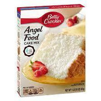 Betty Crocker Super Moist Fat Free Cake Mix, Angel Food, 16 oz