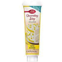 Bc Icing Yellow Size 4.25z Betty Crocker Yellow Decorating Icing